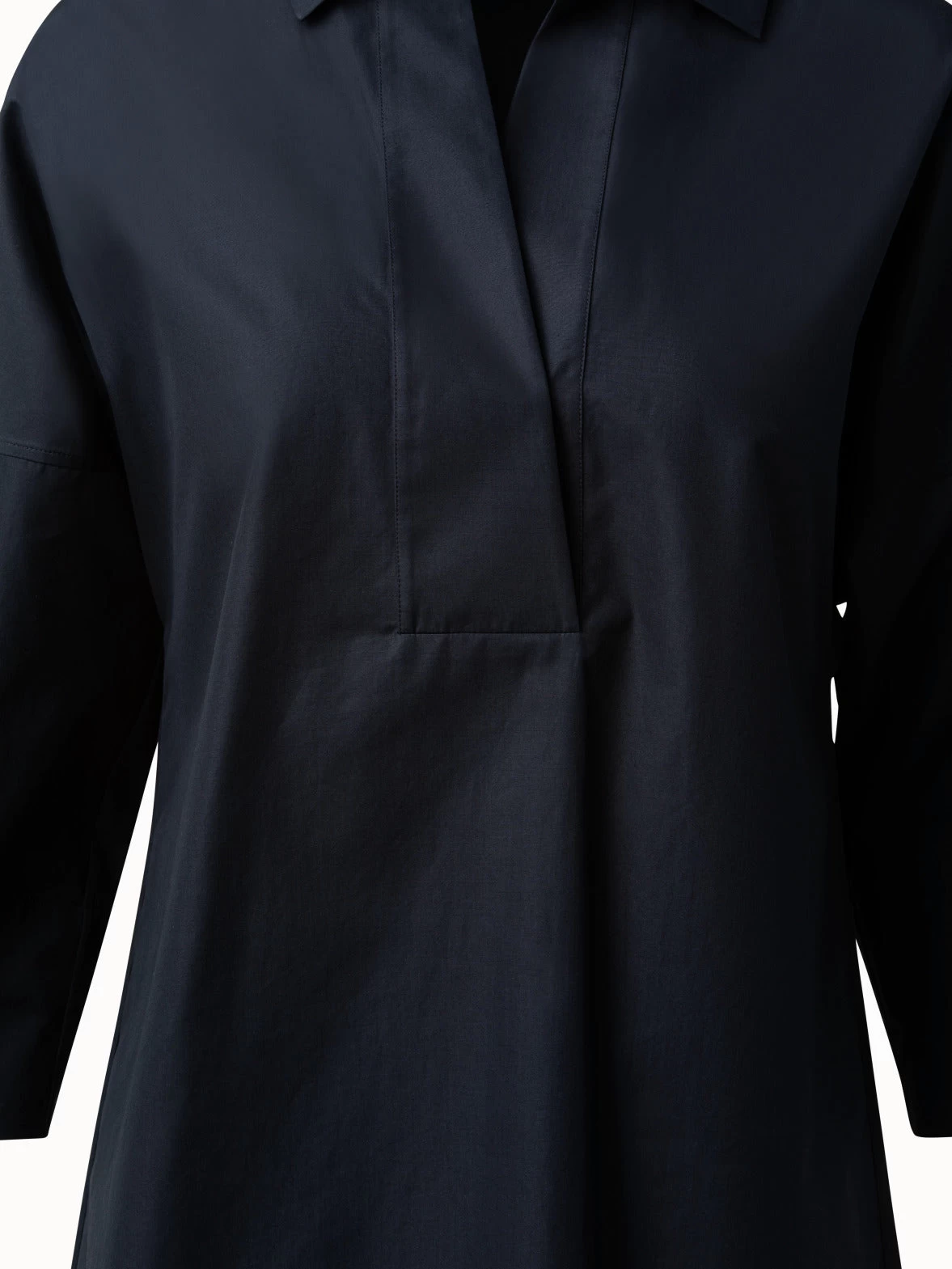 Oversized Shirt With Kimono Sleeves - Image 6