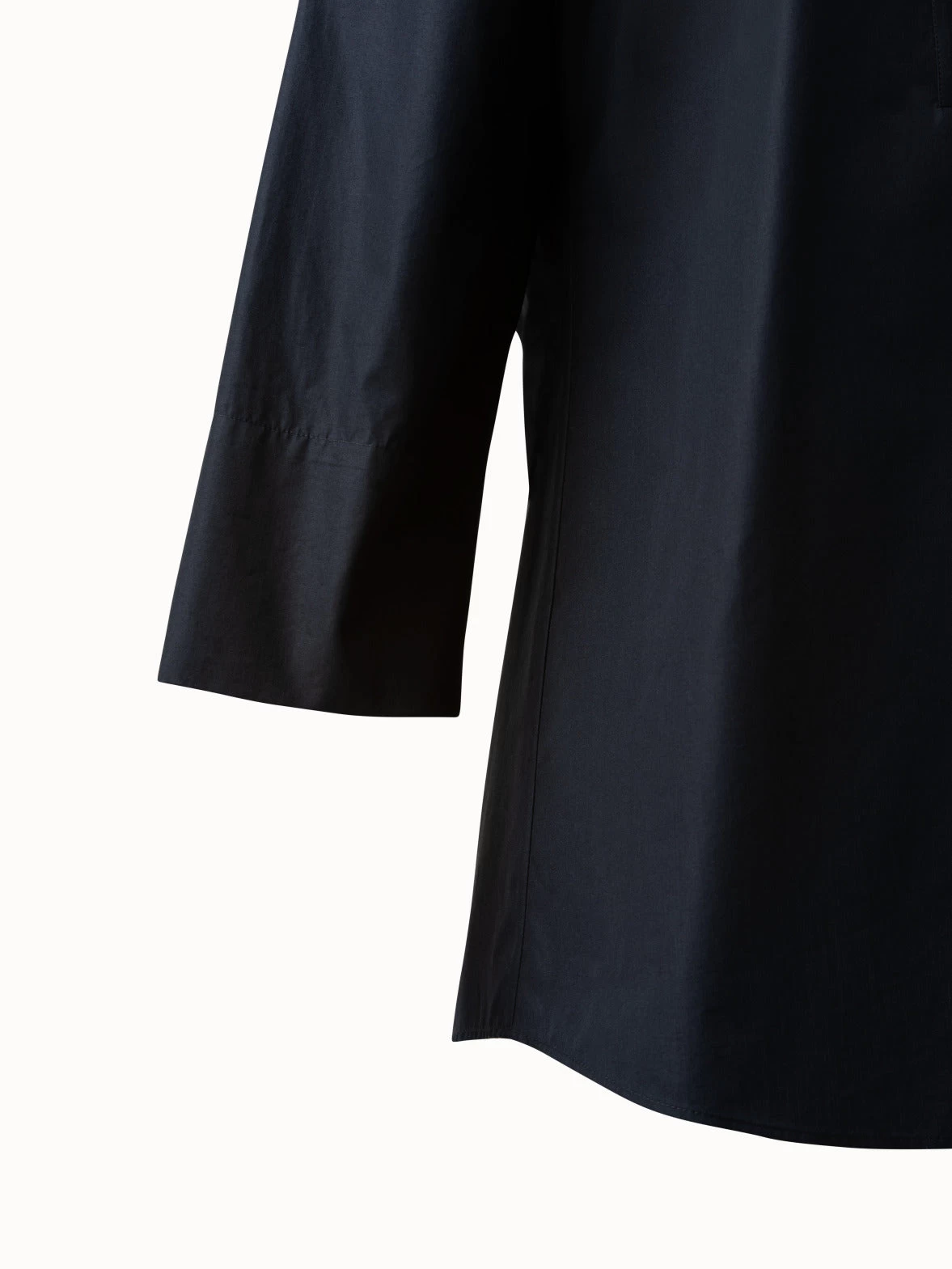 Oversized Shirt With Kimono Sleeves - Image 7