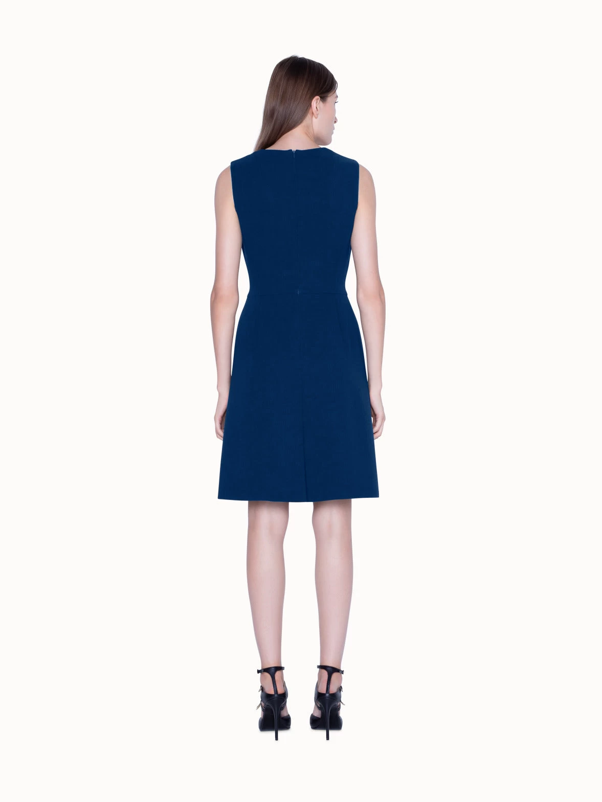 AKRIS Dress In Wool Double Face Wrap Style - Image 2