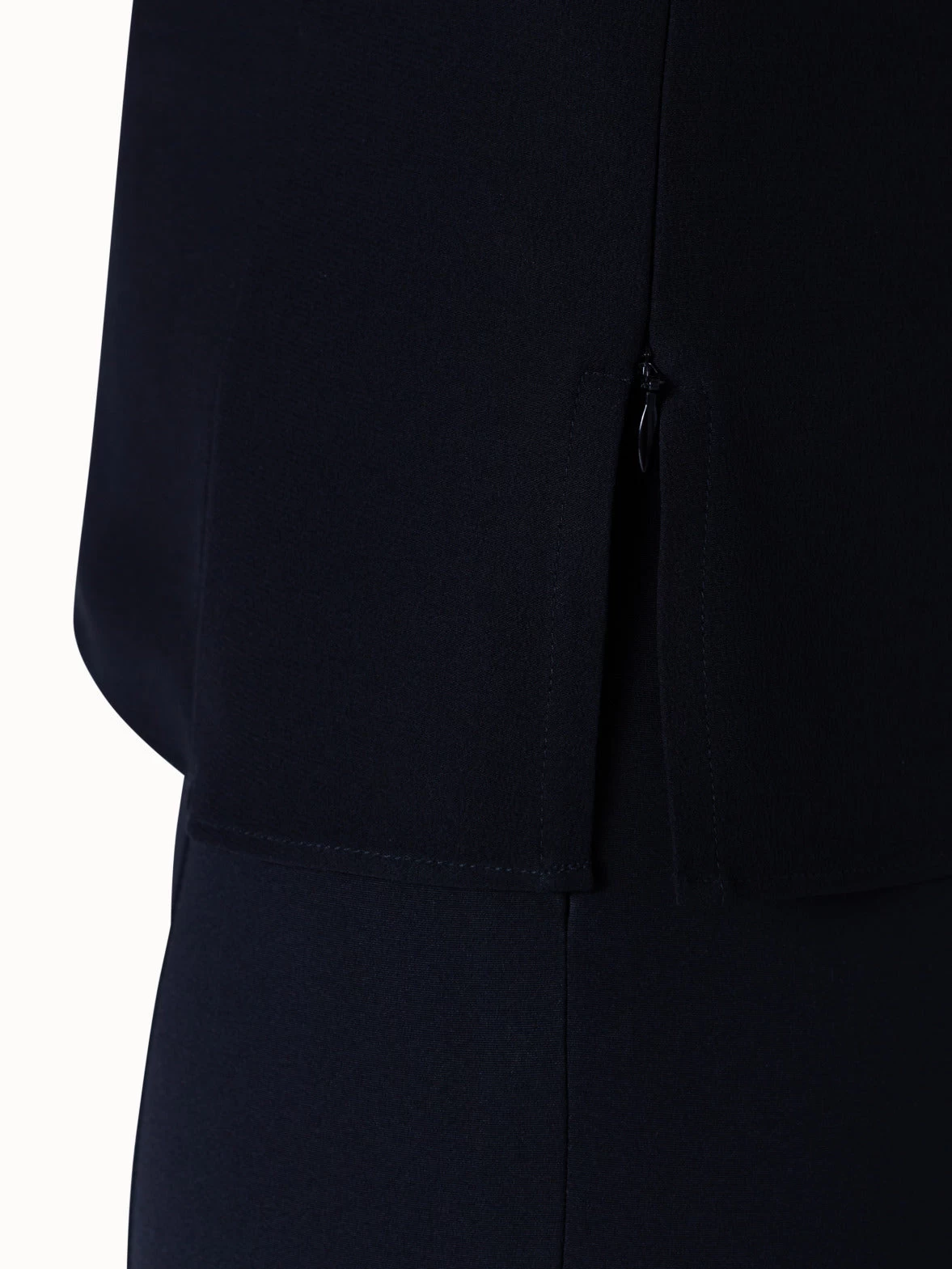 AKRIS Silk Crêpe Tank Top With Spaghetti Straps - Image 6