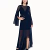 AKRIS Long Evening Dress In Silk