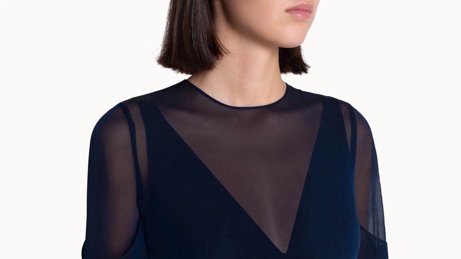 AKRIS Long Evening Dress In Silk - Image 10