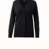 AKRIS Knit Milano Wool Silk Blend Cardigan