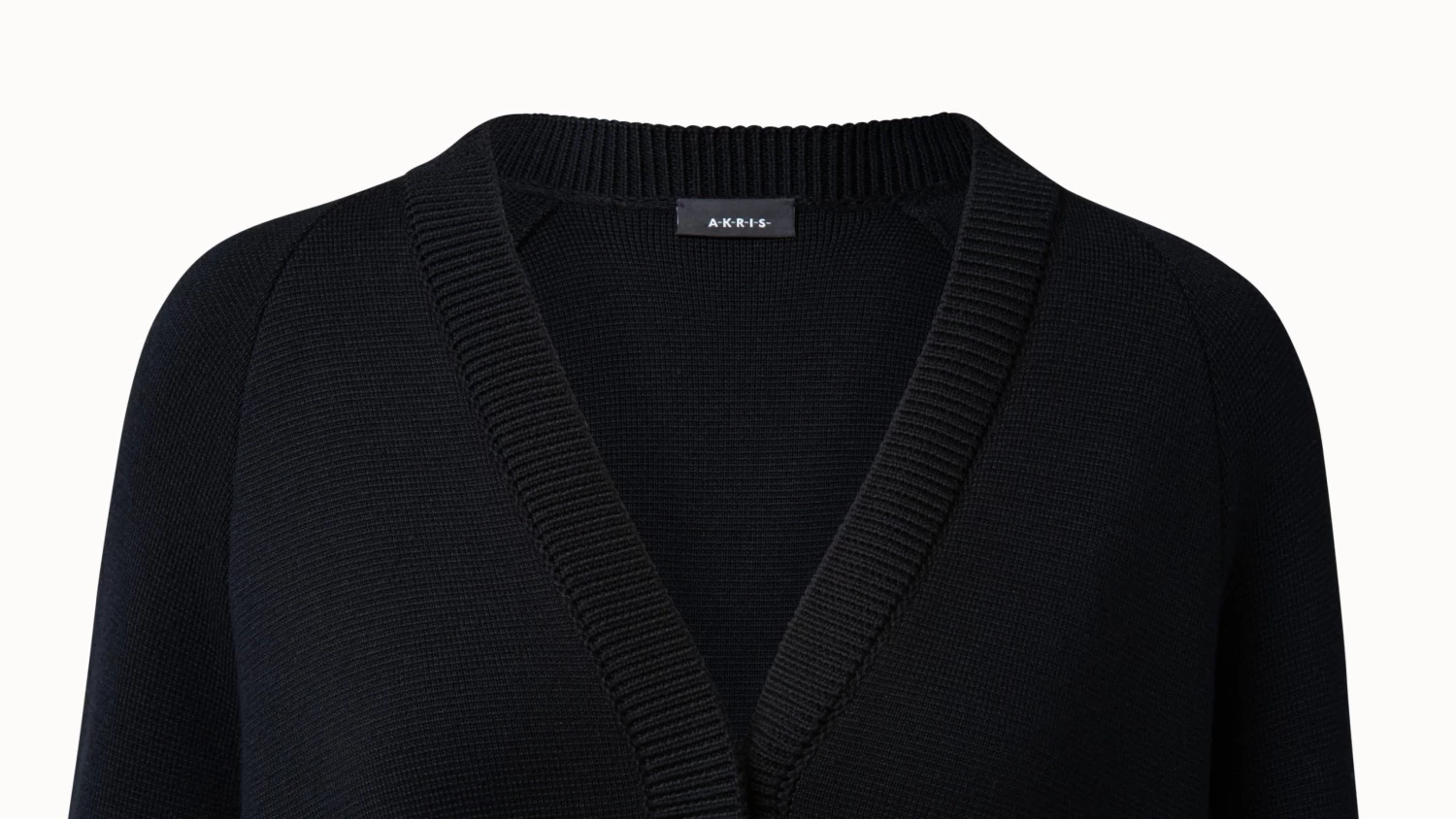 AKRIS Knit Milano Wool Silk Blend Cardigan - Image 5