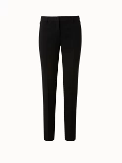 AKRIS Slim Leg Wool Pants
