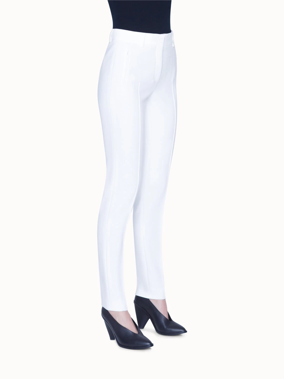 Straight Leg Jersey Pants - Image 4