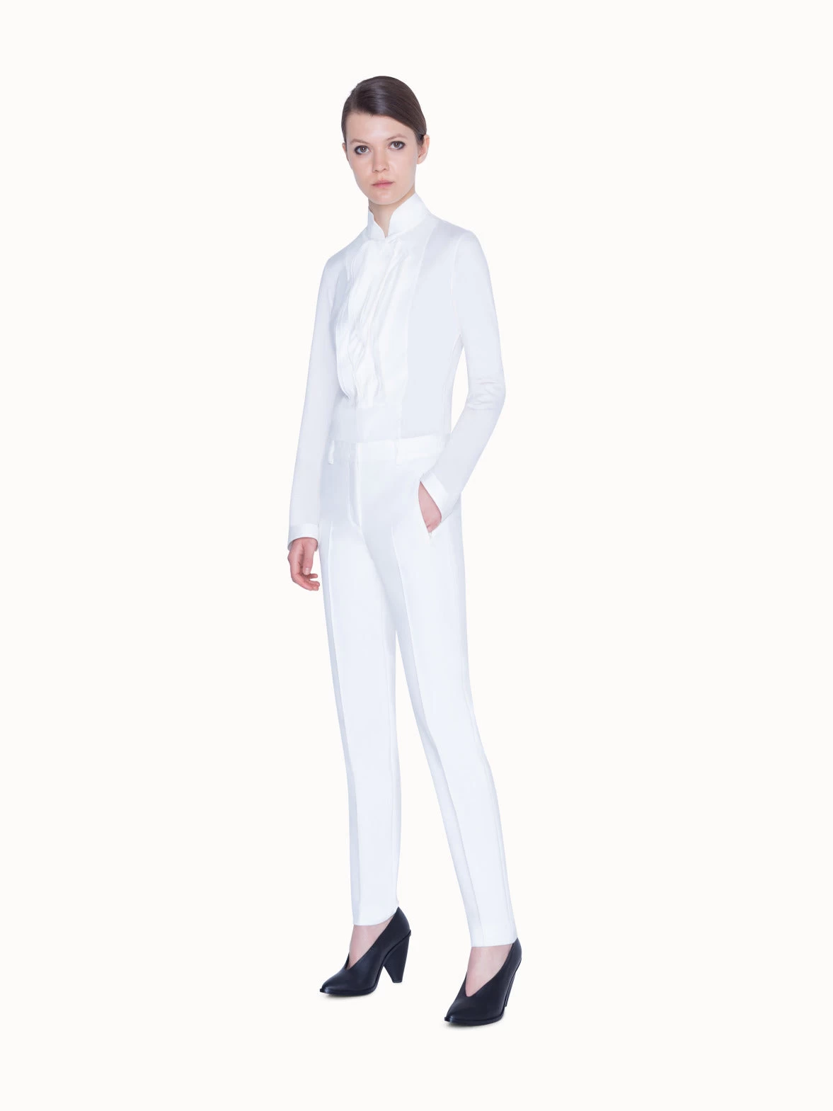 Straight Leg Jersey Pants - Image 2