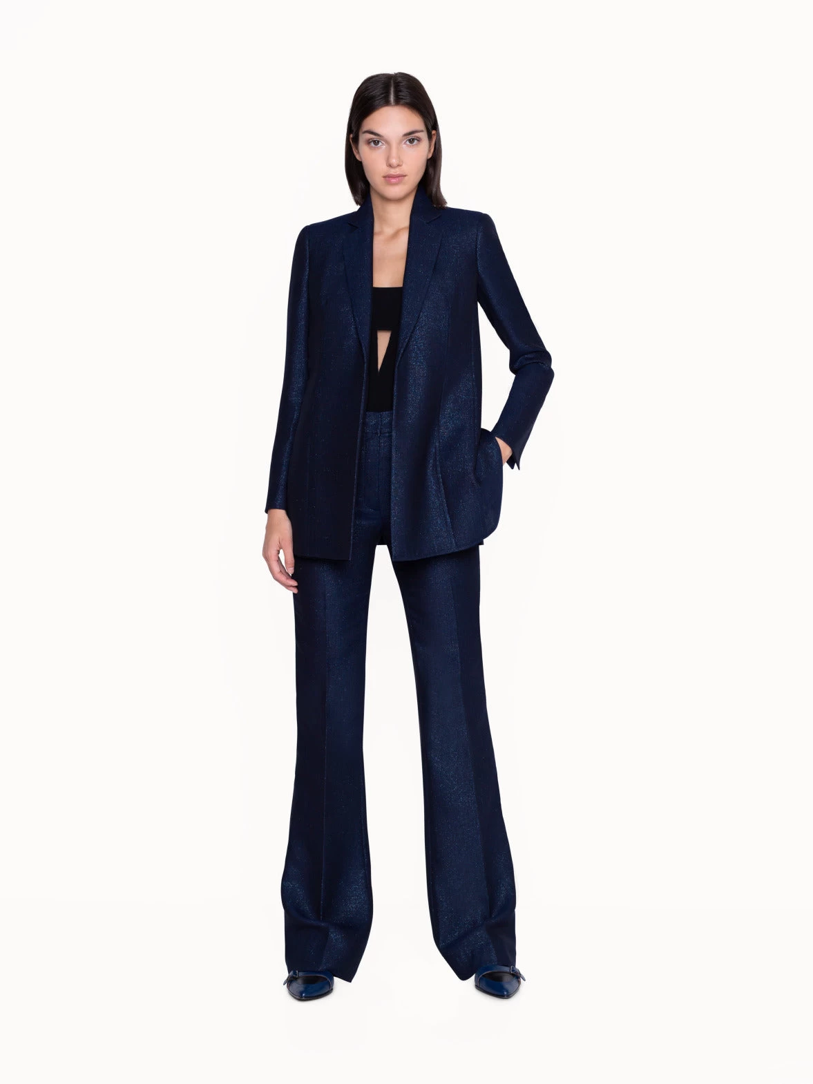 AKRIS Sleeveless Knit Top With Chest Cut-out - Image 4