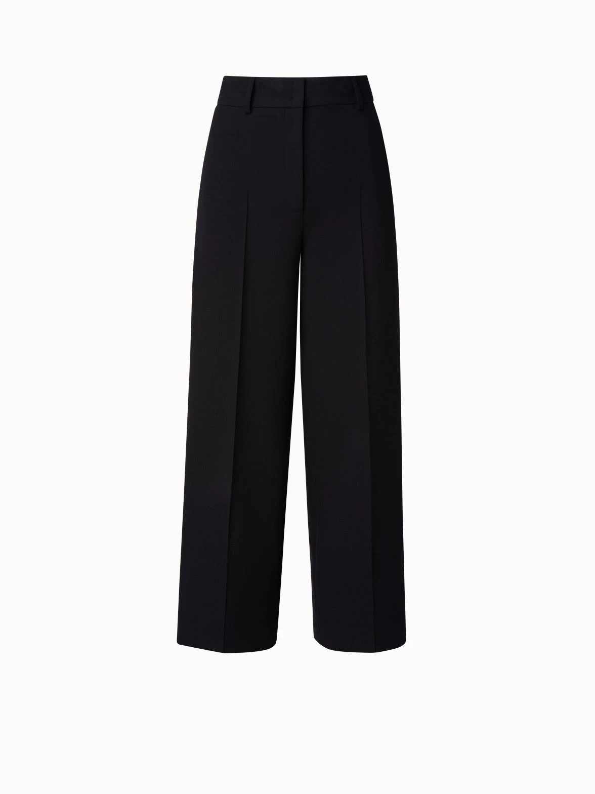 Cropped Pebble Crepe Pants