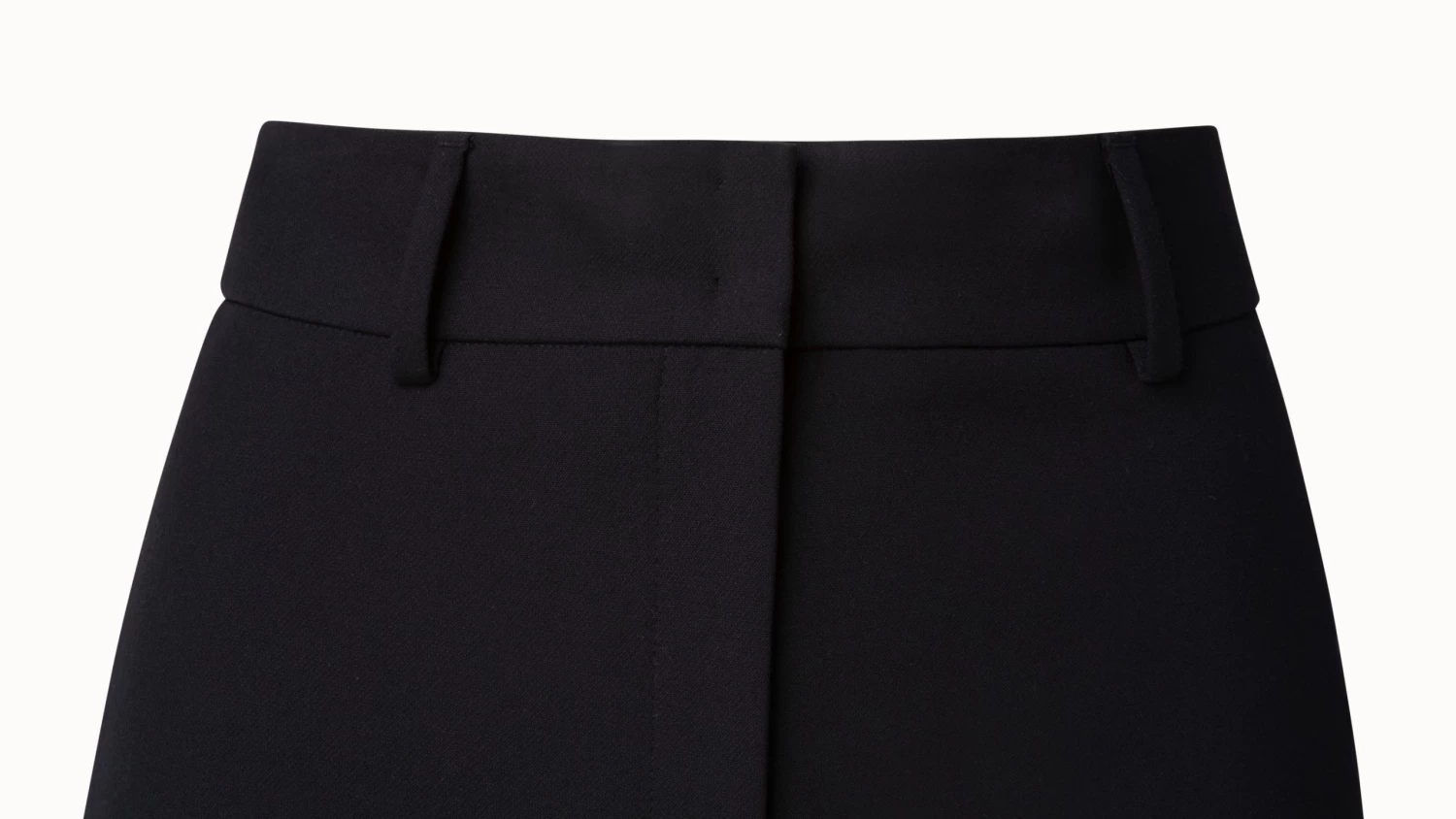 Cropped Pebble Crepe Pants - Image 3