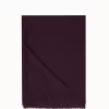 AKRIS Cashmere Silk Fringe Scarf