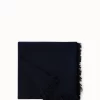 AKRIS Cashmere Scarf With Fringe