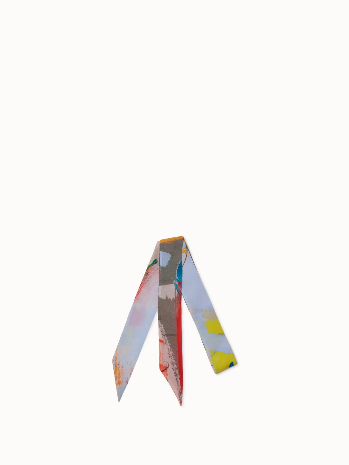 AKRIS Brush Stroke Silk Scarf Tie