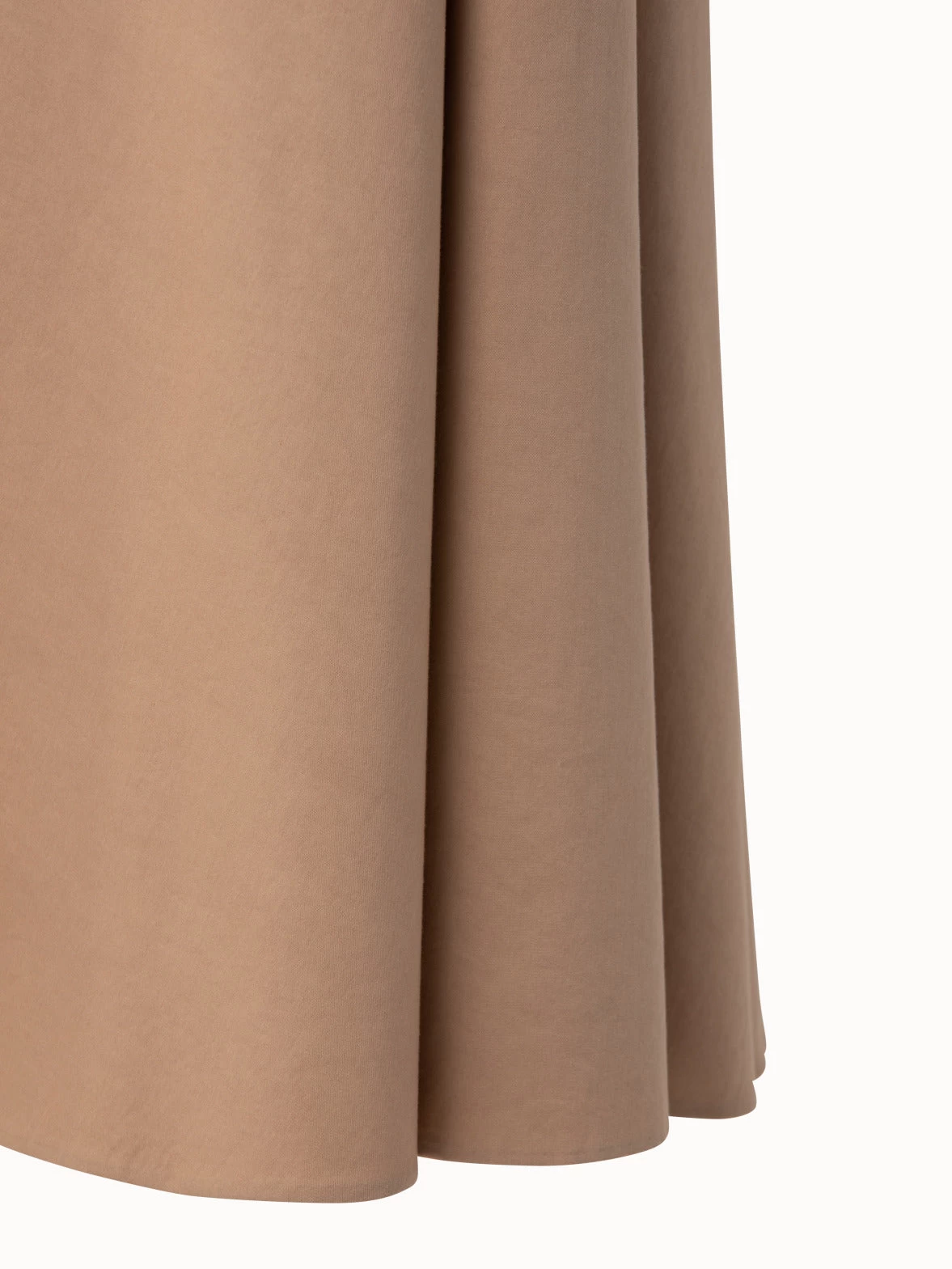 AKRIS Cotton Gabardine Flared Maxi Skirt - Image 6