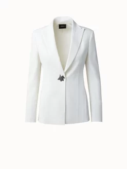 AKRIS Cotton Double Face Blazer