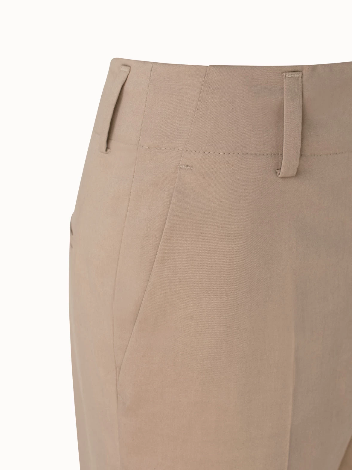 AKRIS Cropped Cotton Stretch Pants - Image 4