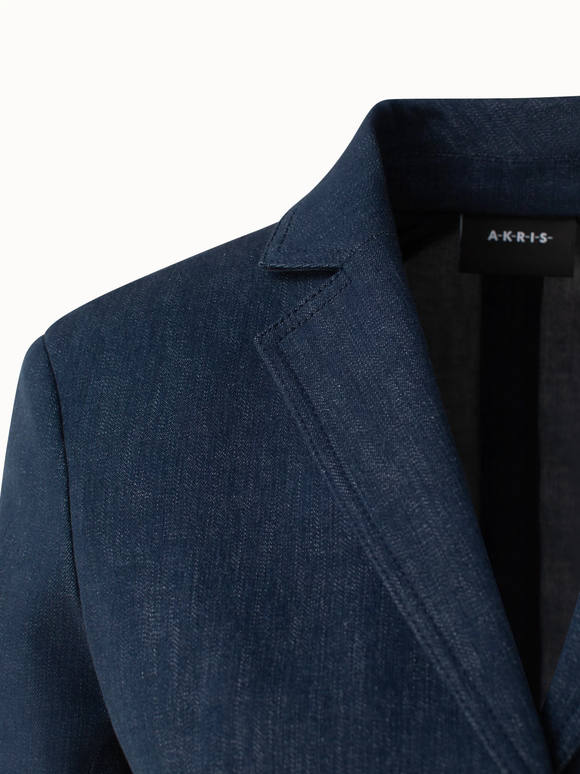 AKRIS Denim Blazer In Cotton - Image 4