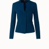 AKRIS Fleece Wool Crêpe Double Face Jacket