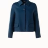 AKRIS Cropped Cashmere Double Face Jacket