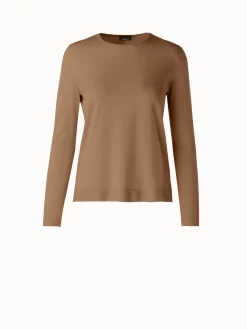 AKRIS Cashmere Silk Knit Sweater