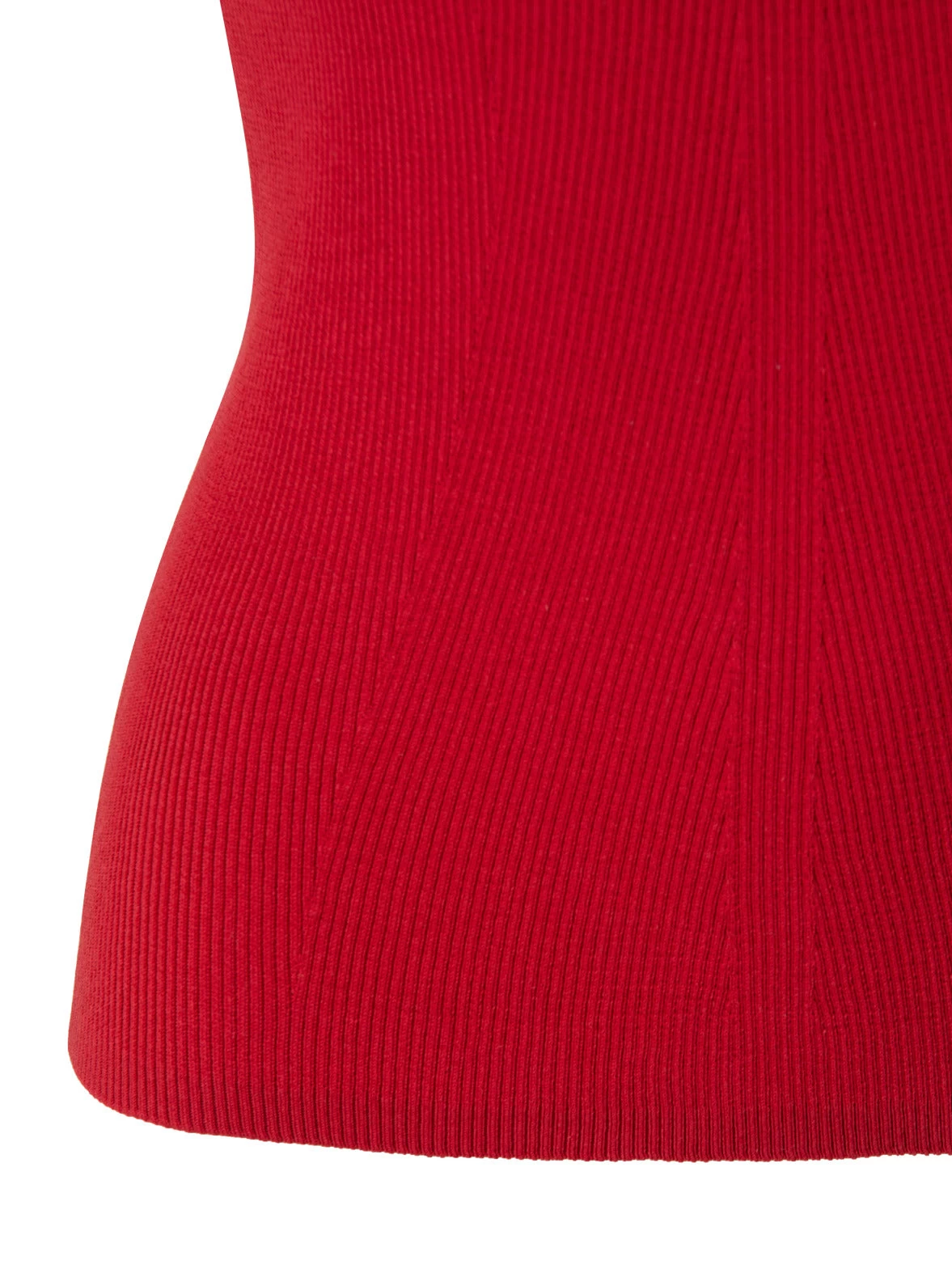 AKRIS Sea Island Cotton Rib Knit Tank - Image 4