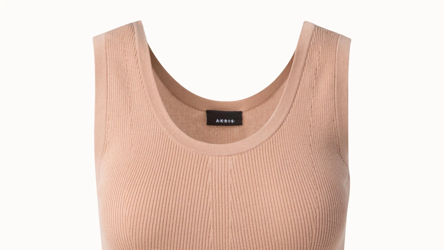 AKRIS Ribbed Sea Island Cotton Tank - Image 4