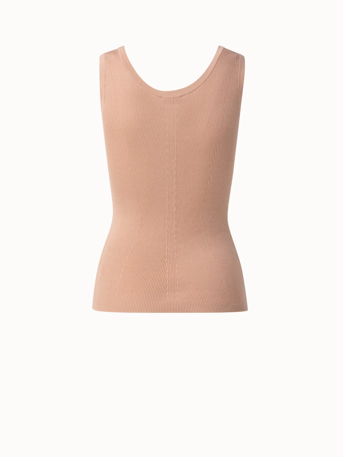AKRIS Ribbed Sea Island Cotton Tank - Image 3