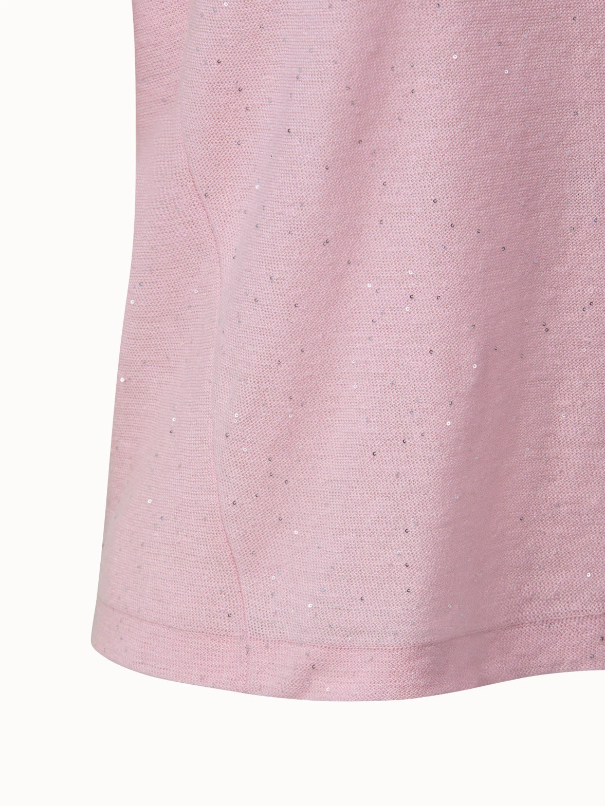 AKRIS Linen Sequins Knit Tank - Image 4