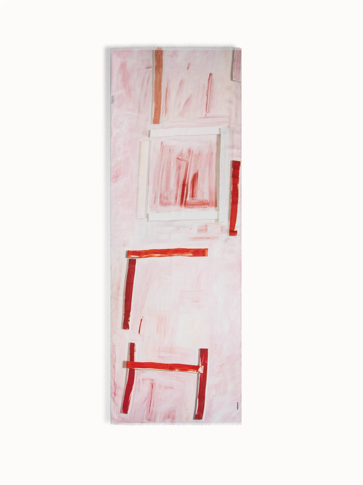 AKRIS Ohayo Print Cashmere Silk Scarf - Image 3