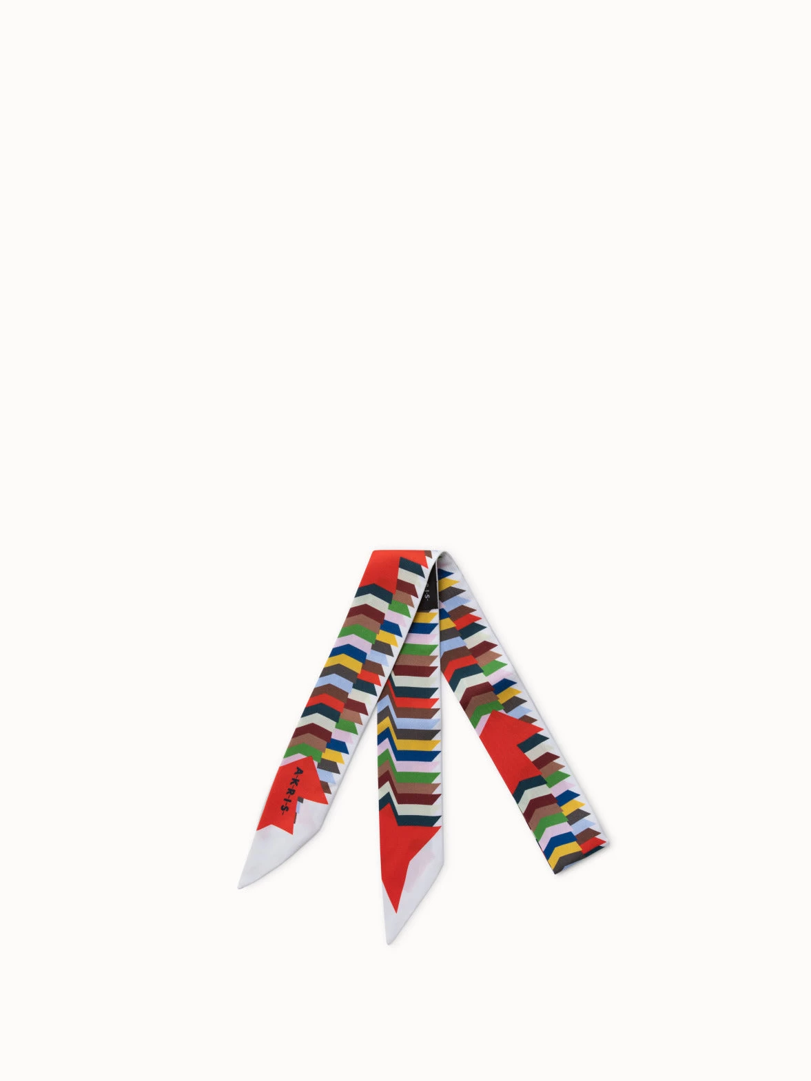 AKRIS Silk Twill Kinderstern Print Scarf