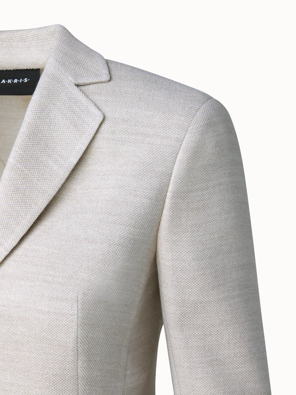 AKRIS Wool Cotton Piqué Jacket - Image 4