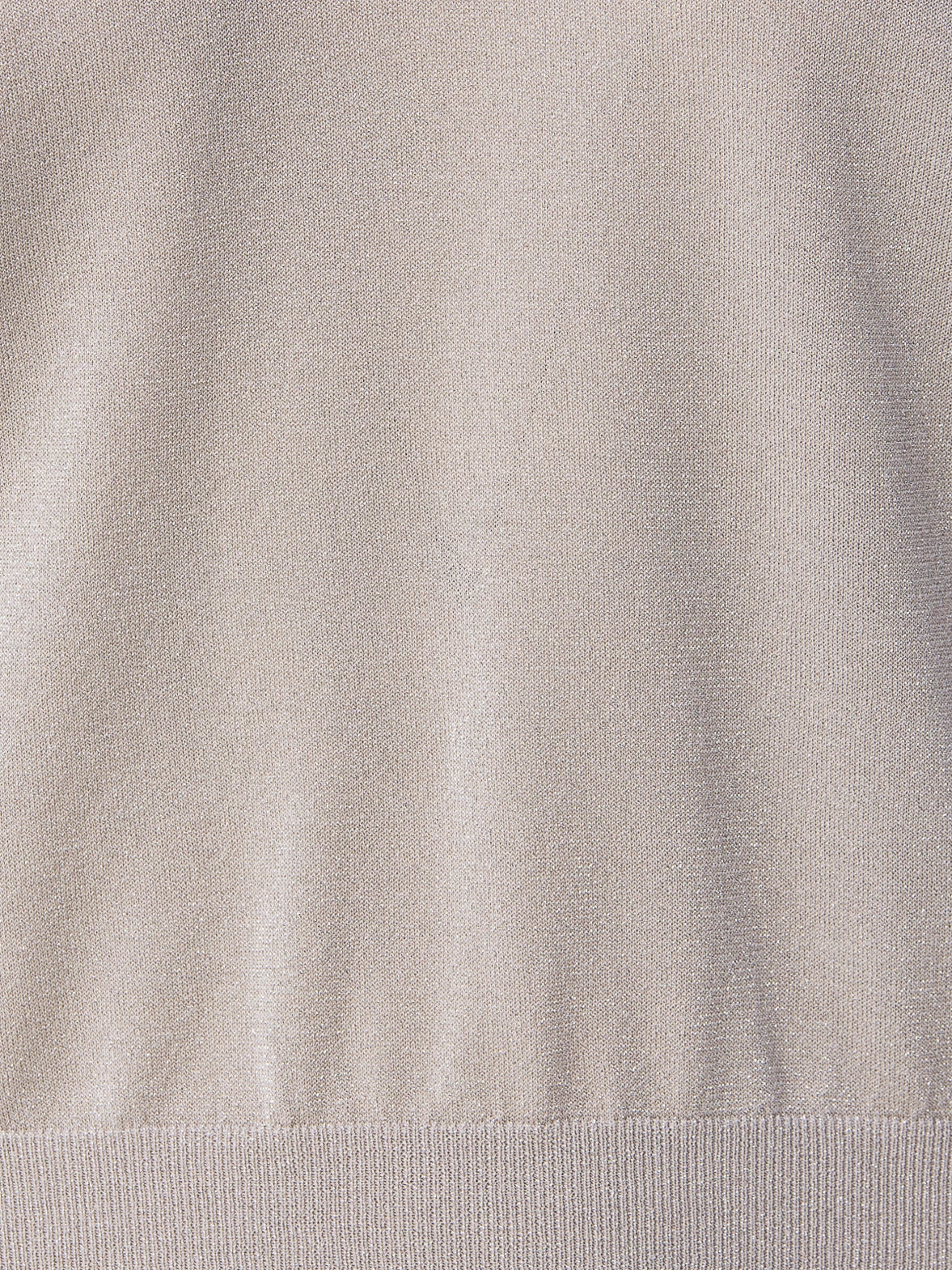 AKRIS Cropped Cotton Silk Lurex Knit Hoodie - Image 4