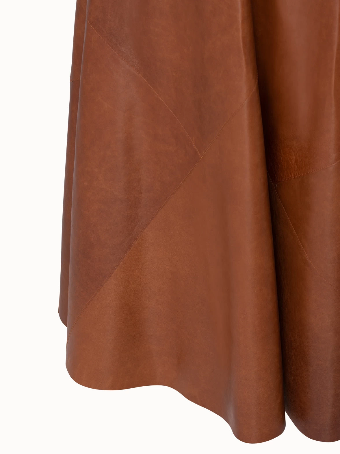 AKRIS Nappa Leather Maxi Skirt - Image 5