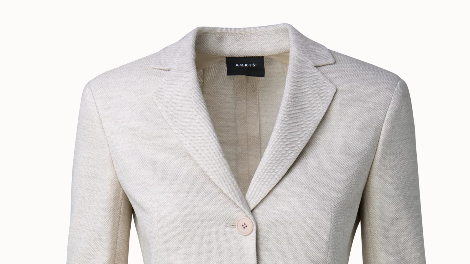 AKRIS Wool Cotton Piqué Jacket - Image 3