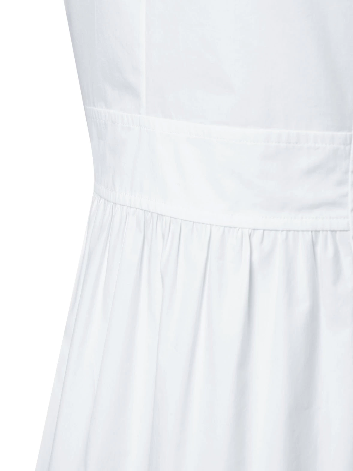 Sleeveless Cotton Poplin Blouse - Image 5