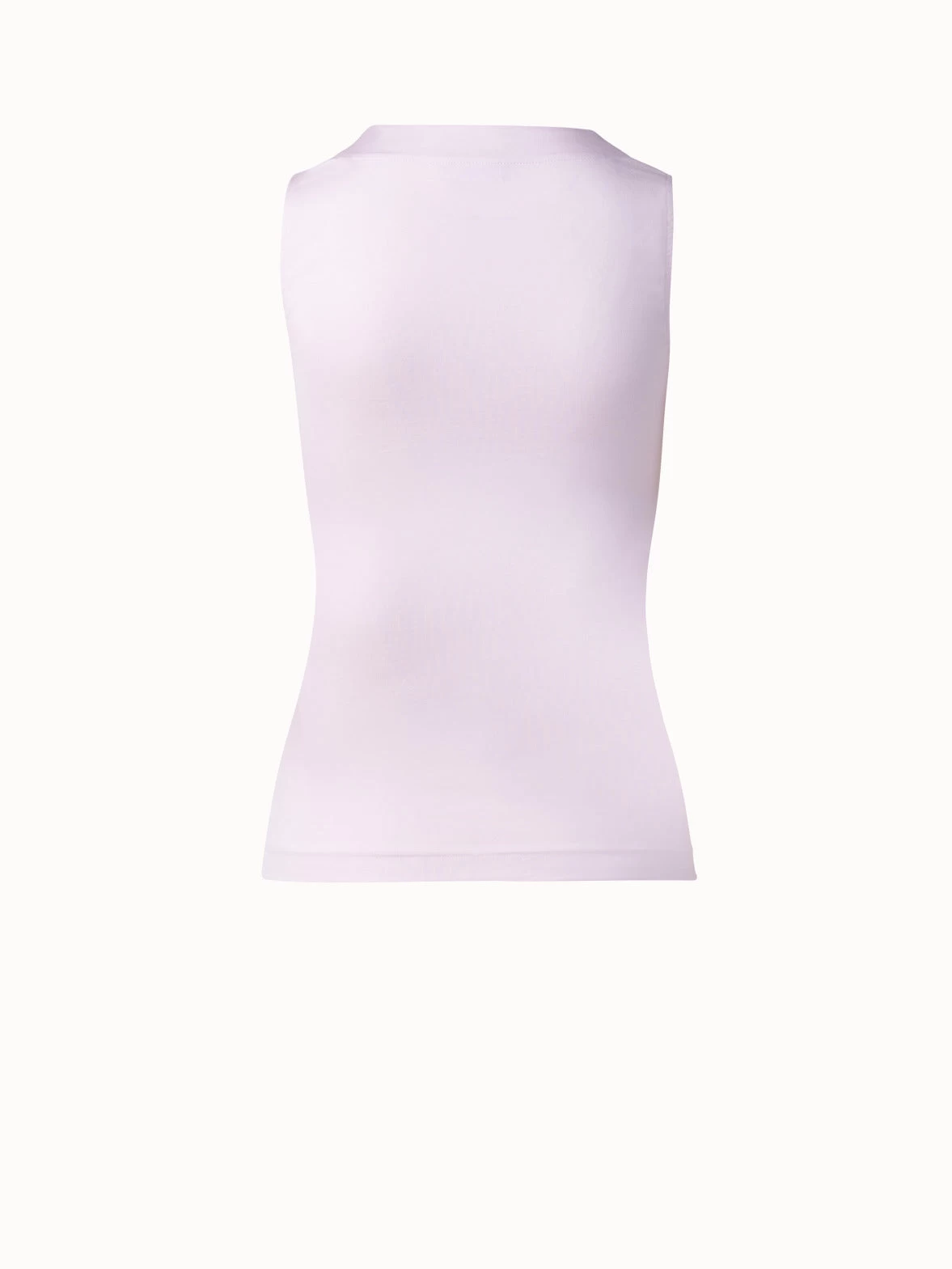 Sleeveless Square Neck Cotton Jersey Top - Image 2