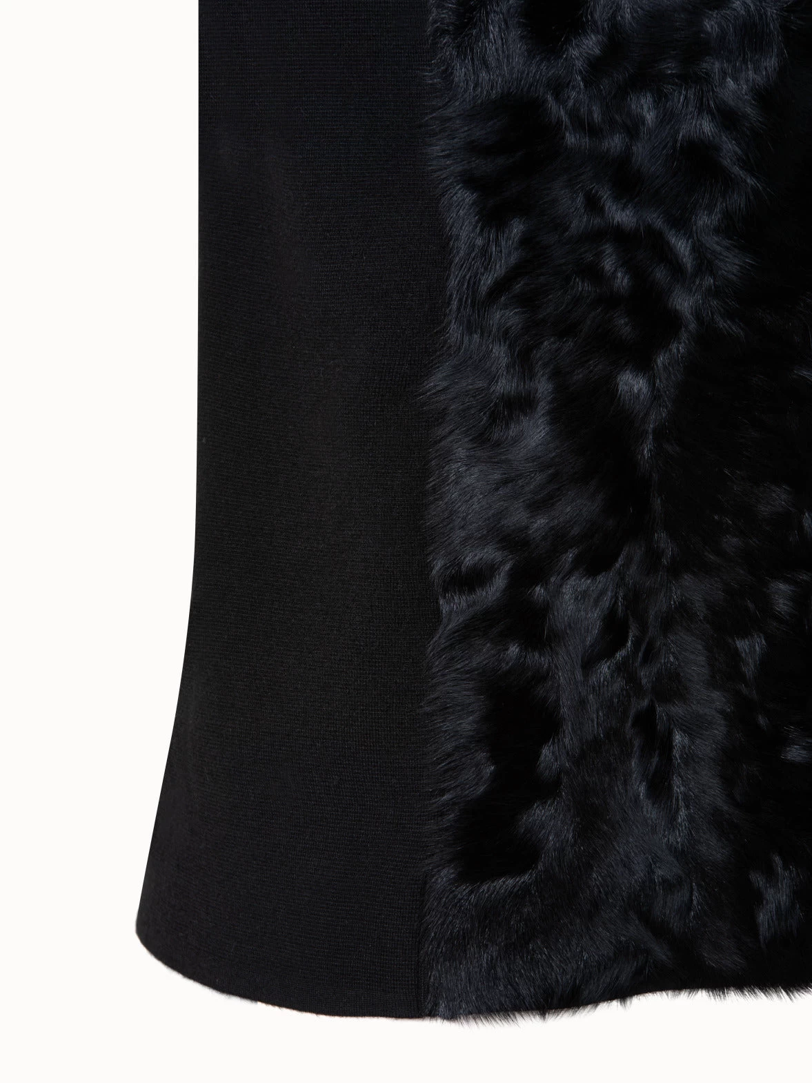 AKRIS Cashmere Silk Tunic With Silk Lamb Front - Image 5