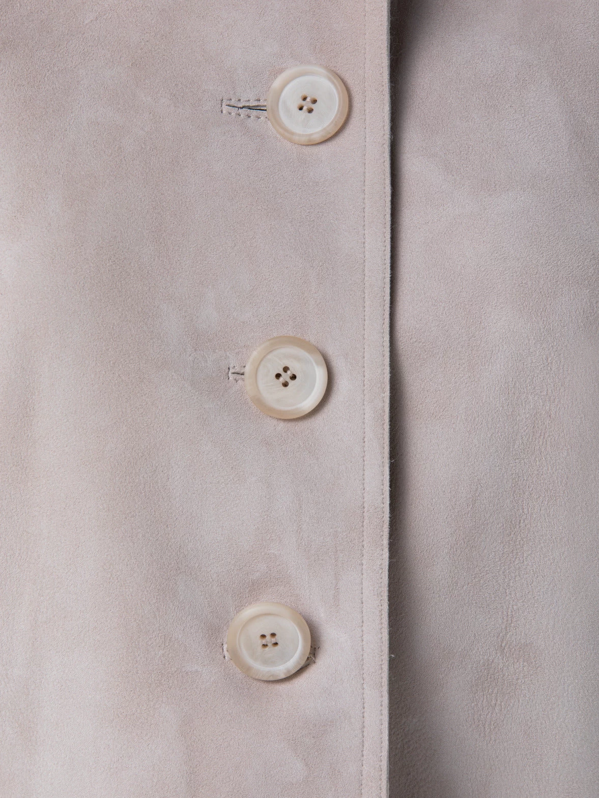 AKRIS Lamb Suede Leather Jacket - Image 6