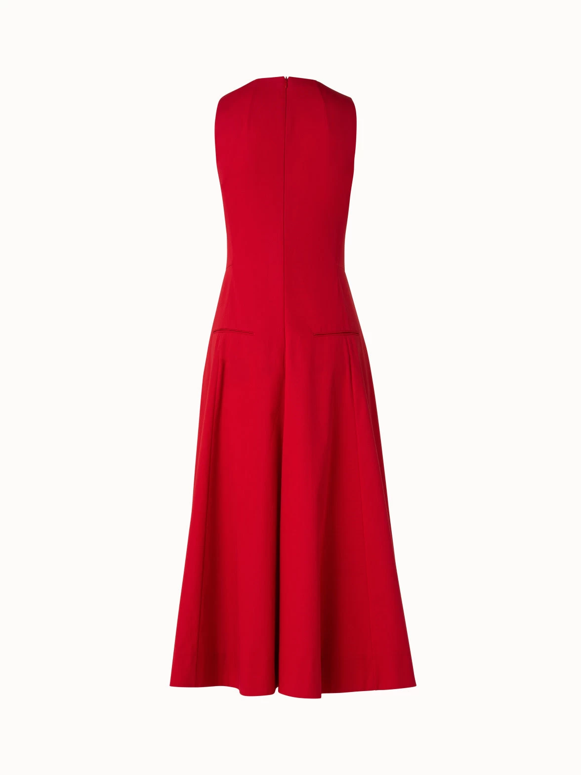 AKRIS Cotton Twill Full Skirt Dress - Image 3