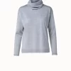 AKRIS Cashmere Silk Knit With Detachable Turtleneck