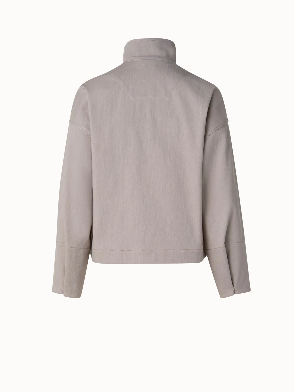 AKRIS Oversized Cotton Denim Jacket - Image 5