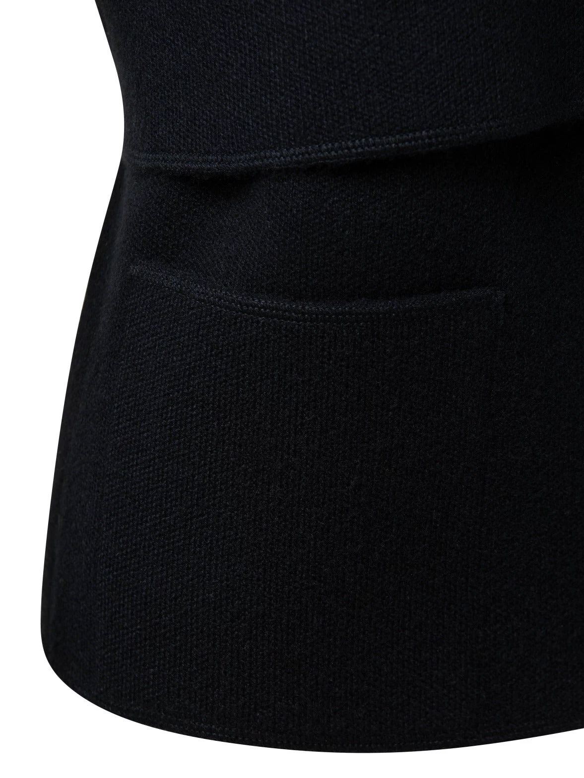 AKRIS 2-in-1 Cashmere Pique Sable Fur Collar Cardigan - Image 5