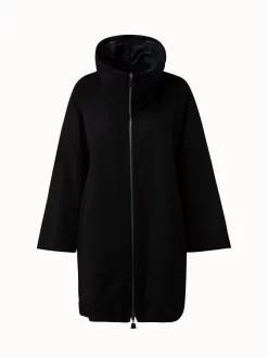 AKRIS Water-Repellent Silk Taffeta Parka