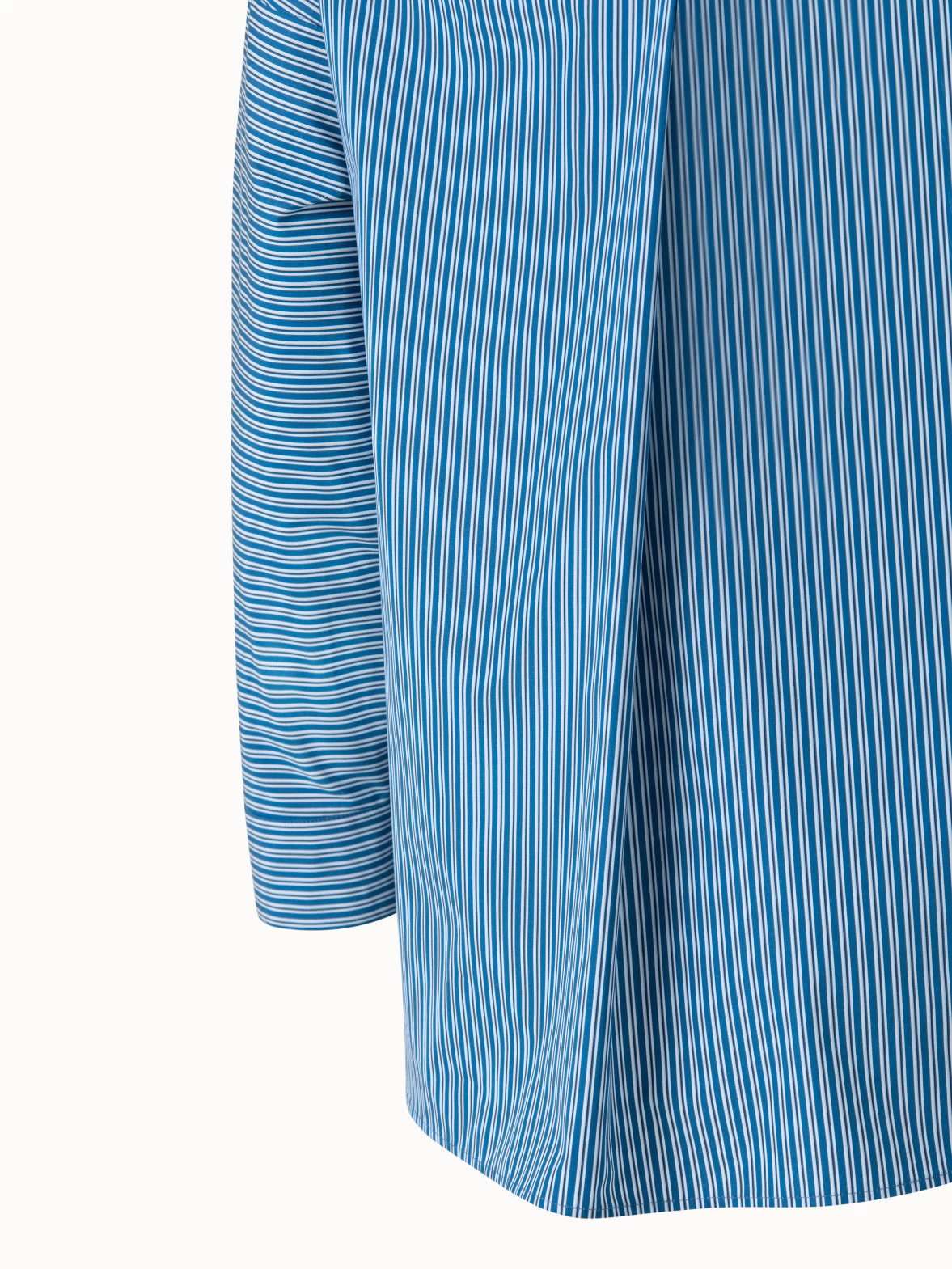 Striped Cotton Poplin Blouse - Image 5
