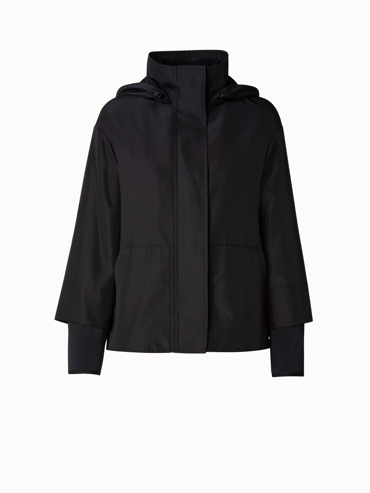 Functional Outdoor Jacket With Hood - Image 2