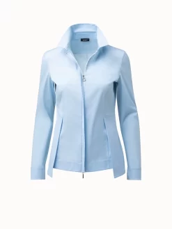 AKRIS Blouse Cotton Poplin Stretch