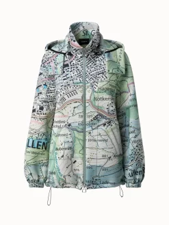 AKRIS Neoprene Parka St. Gallen Map Print
