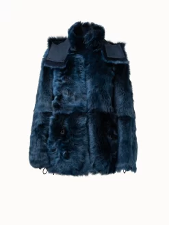 AKRIS Toscana Lamb Fur Parka