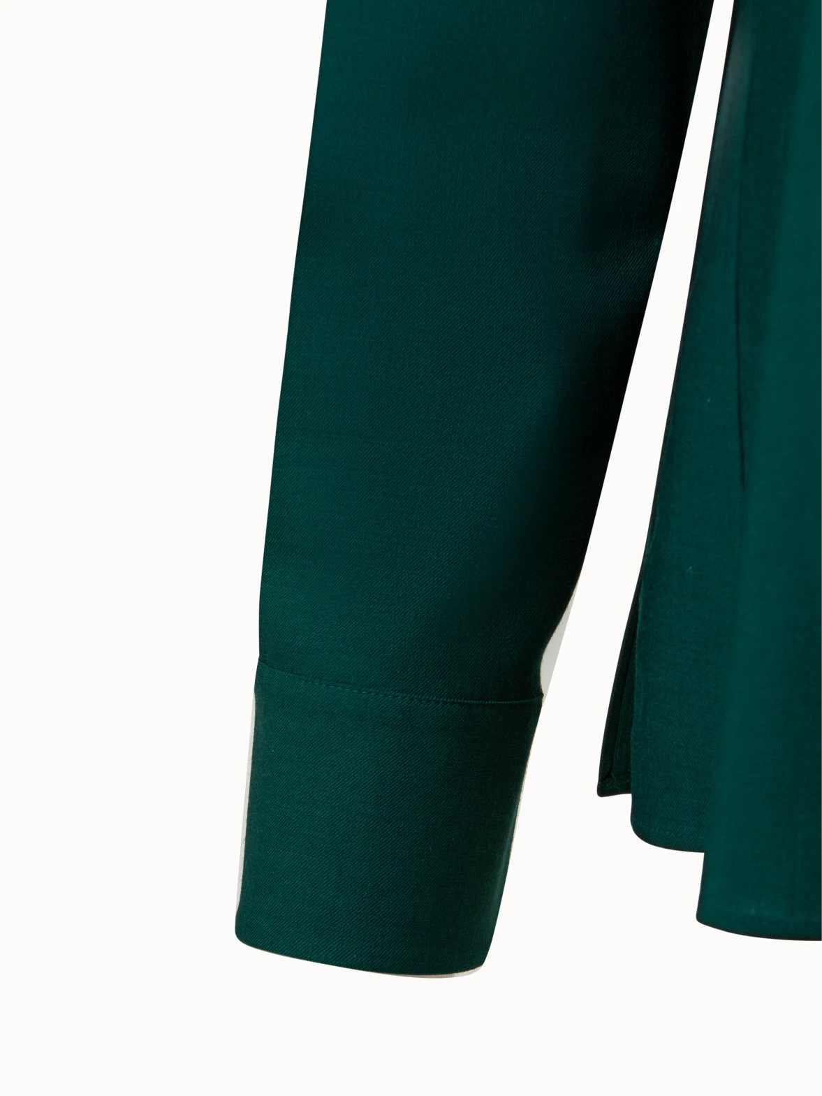 AKRIS Wool Serge High Neck Blouse - Image 5