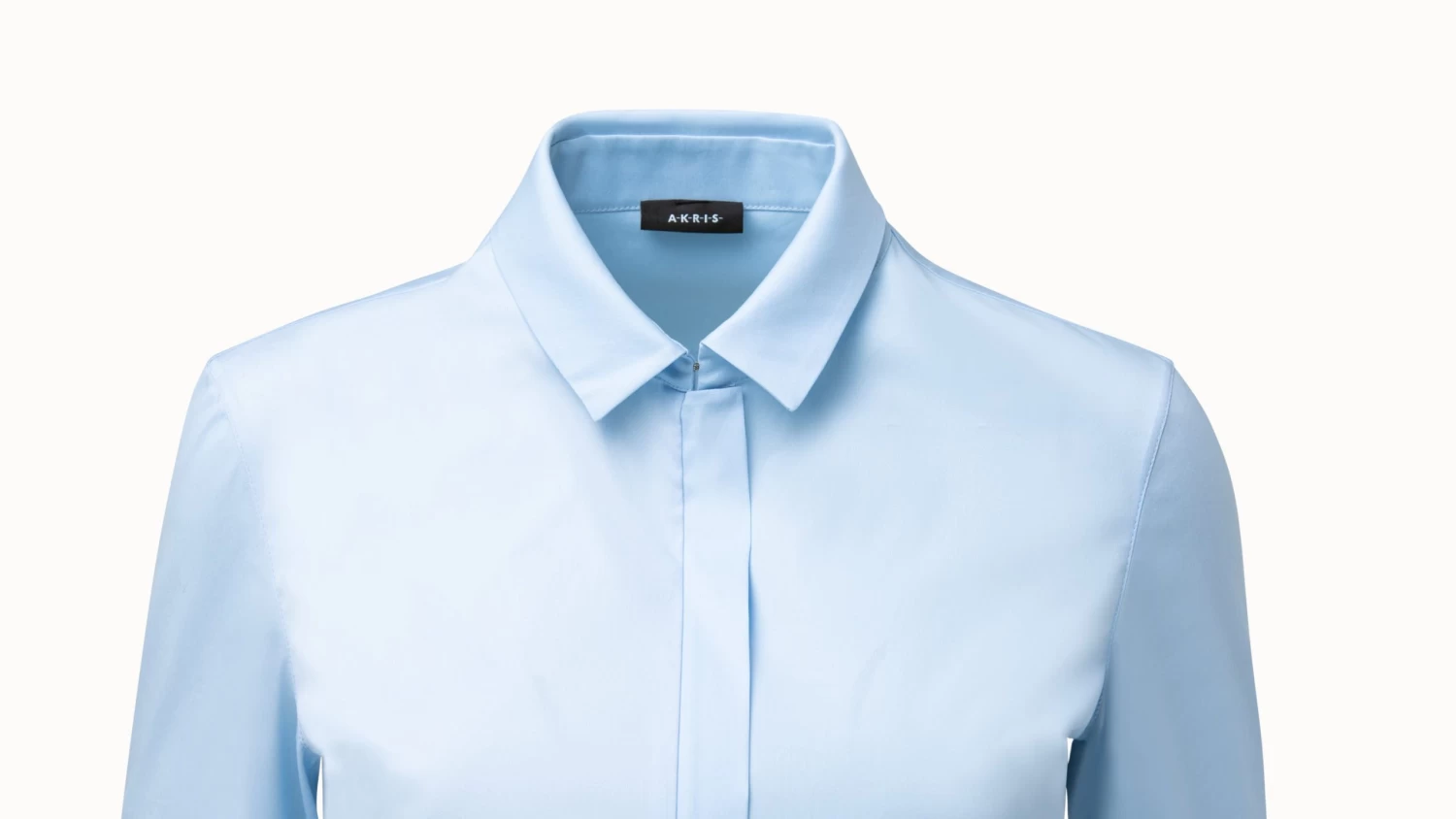 AKRIS Blouse Cotton Poplin Stretch - Image 4